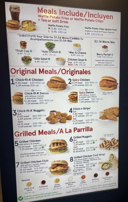 Menu photo 1 Chick-fil-A Azusa, CA