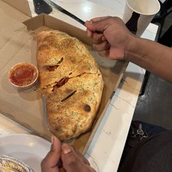 Shopey's Pizza - Large Specialty Calzone: The Trio
