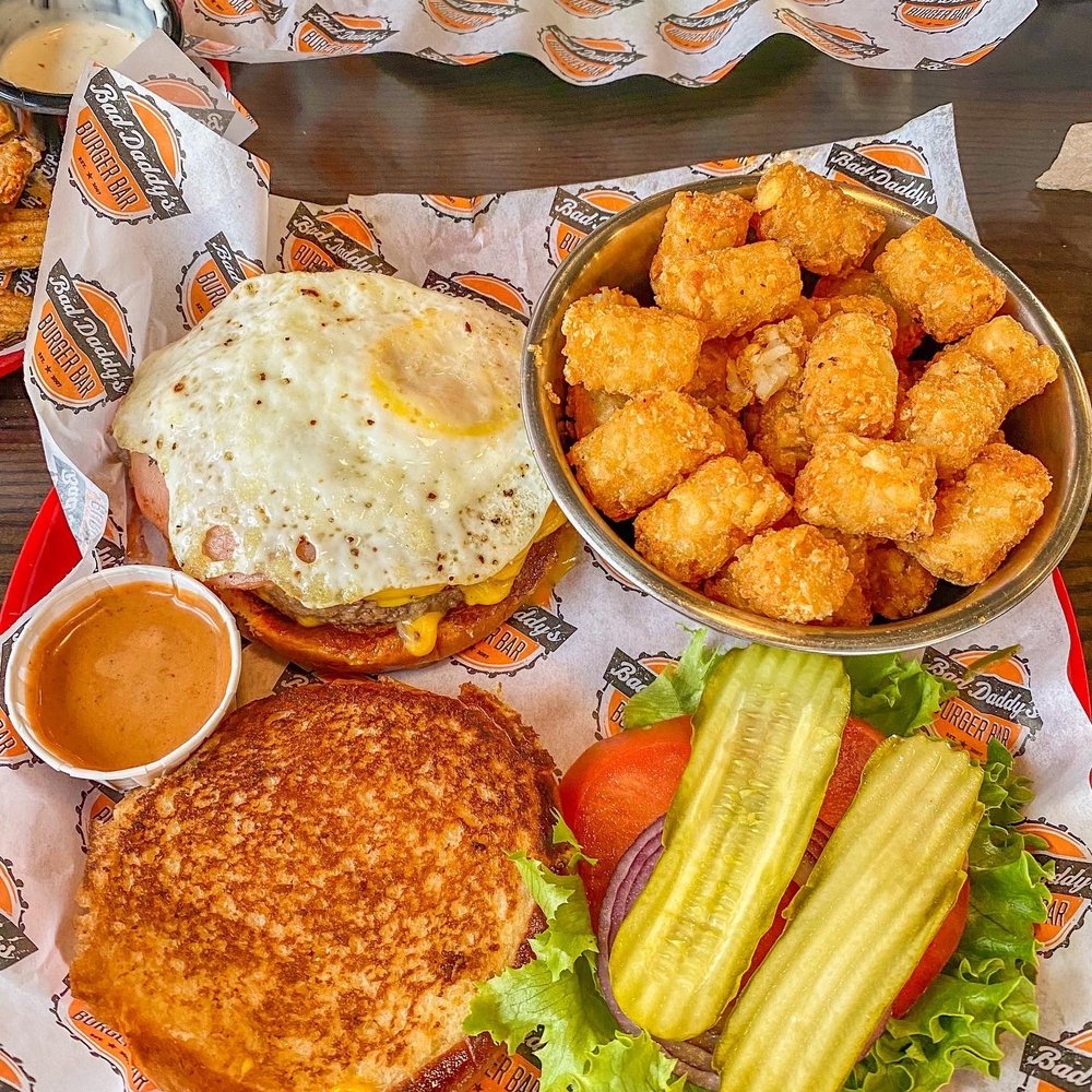 Bad Daddy's Burger Bar - Sam I Am burger - Burgers Near Me - Ft. Collins, Colorado Bad Daddy's Burger Bar - Sam I Am burger - Burgers Near Me - Ft. Collins, Colorado