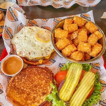 Bad Daddy's Burger Bar - Sam I Am burger - Burgers Near Me - Ft. Collins, Colorado Bad Daddy's Burger Bar - Sam I Am burger - Burgers Near Me - Ft. Collins, Colorado