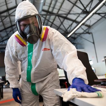 SERVPRO of West Concord - Biohazard cleanup in a commercial space - Damage Restoration Near Me SERVPRO of West Concord - Biohazard cleanup in a commercial space - Damage Restoration Near Me