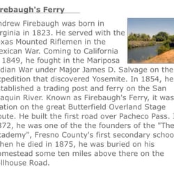 Firebaugh Riverfront Inn - Area history