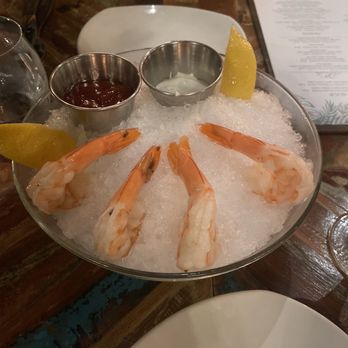 Sourbon - Florida Pink Shrimp Cocktail - Seafood Near Me - West Palm Beach, Florida