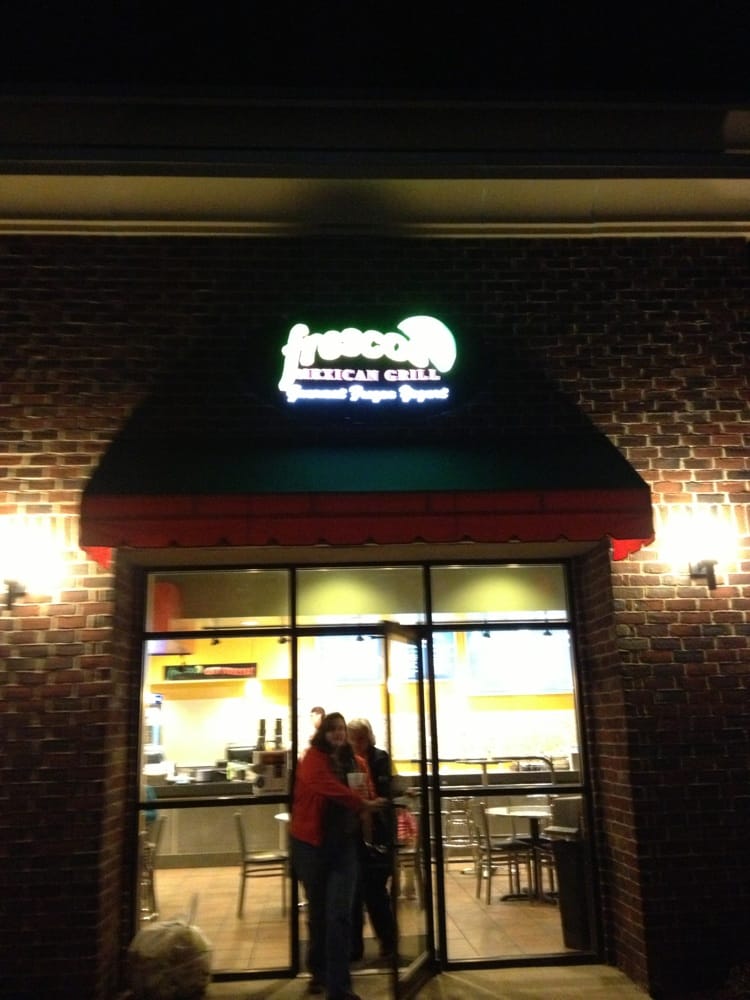 Food from Fresco's Mexican Grill and Gourmet Frozen Yogurt