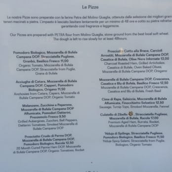 Obicà - Pizza Menu - Pizza Near Me - Florence, FI