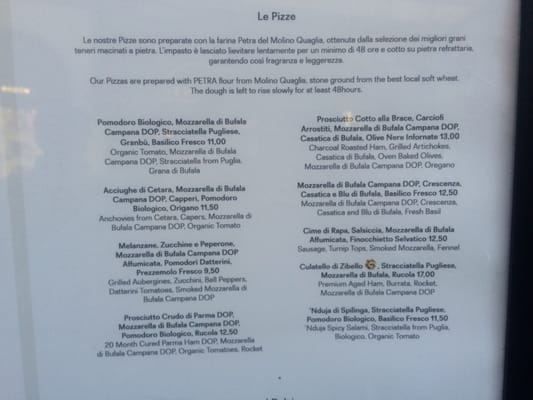 Menu photo 5 Obicà Florence, FI