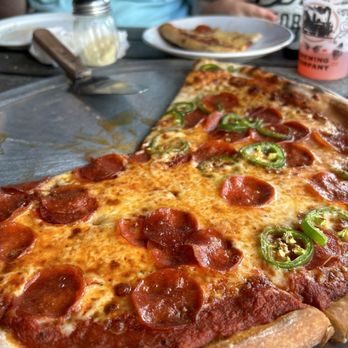 Station 7 Tavern - Pepperoni + pepperoni jalapeño - Pizza Near Me - Blue Springs, Missouri Station 7 Tavern - Pepperoni + pepperoni jalapeño - Pizza Near Me - Blue Springs, Missouri