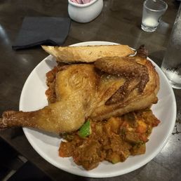 Crispy chicken ratatouille Crispy chicken ratatouille