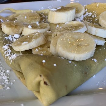 Rooster - Downtown - Crepe with nutella and bananas - Creperies Near Me - St. Louis, Missouri Rooster - Downtown - Crepe with nutella and bananas - Creperies Near Me - St. Louis, Missouri