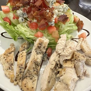 Ike's Clubhouse - Wedge Salad with Chicken - New American Near Me - Saint Paul, Minnesota Ike's Clubhouse - Wedge Salad with Chicken - New American Near Me - Saint Paul, Minnesota