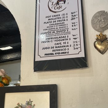 La Cafe - Menu - Restaurants Near Me - San Miguel de Allende, GUA