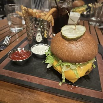 The Vig - Genuine Burger with truffle fries - American Near Me - Phoenix, Arizona