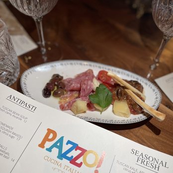 Pazzo! Cucina Italiana - Complementary appetizer snacks - Italian Near Me - Naples, Florida Pazzo! Cucina Italiana - Complementary appetizer snacks - Italian Near Me - Naples, Florida