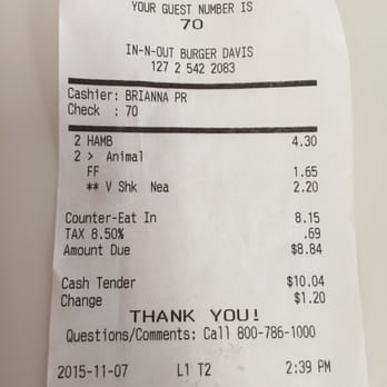 In-N-Out Burger - Fast Food Near Me - Davis, California In-N-Out Burger - Fast Food Near Me - Davis, California
