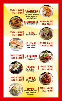 Menu photo 3 Amanda's Santiago, RM