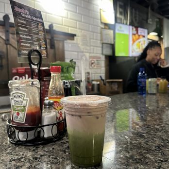 Rosie's Coffee Cafe - Strawberry matcha - Breakfast & Brunch Near Me - Atlanta, Georgia