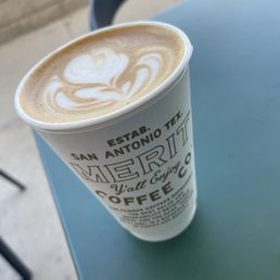 Caramel latte oatmilk.