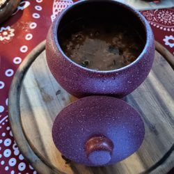 DOLI - Beef soup with rice, vegetables and Georgian spices