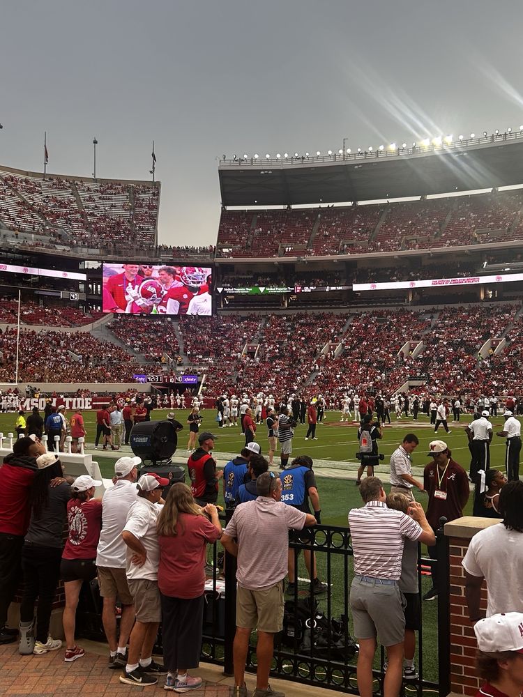 Social spots from Bryant Denny Stadium