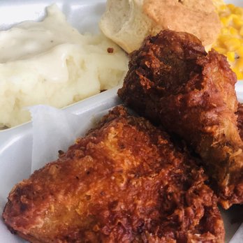 Mike's Chicken - 3-Piece Dark; Mashed Potatoes; Creamy Corn; Biscuit - Chicken Shop Near Me - Dallas, Texas Mike's Chicken - 3-Piece Dark; Mashed Potatoes; Creamy Corn; Biscuit - Chicken Shop Near Me - Dallas, Texas