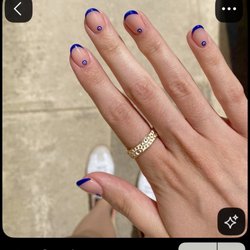 Luxury Nail Bar - Nail inspiration I showed the tech