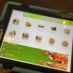 520 Sushi - IPad - they should post menu on website
