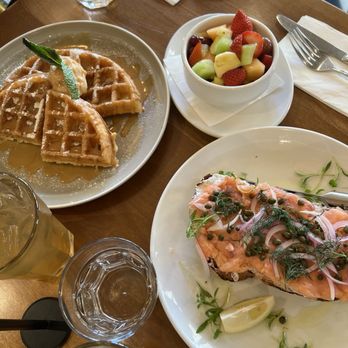 Poached Kitchen - Seasonal Waffles and fresh fruit - Coffee & Tea Near Me - Anaheim, California