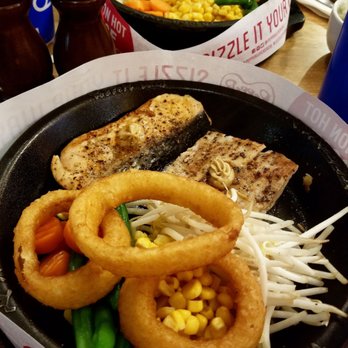 Pepper Lunch - These onion rings are pretty bomb. - Teppanyaki Near Me - Irvine, California
