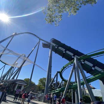 The Incredible Hulk Coaster - Amusement Parks Near Me - Orlando, Florida