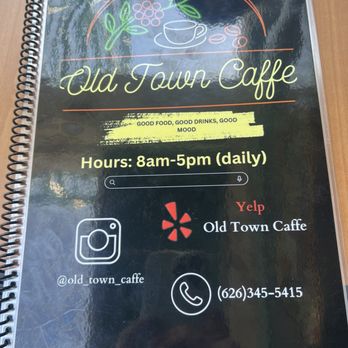 Old Town Caffe - Menu - Coffee & Tea Near Me - Pasadena, California Old Town Caffe - Menu - Coffee & Tea Near Me - Pasadena, California