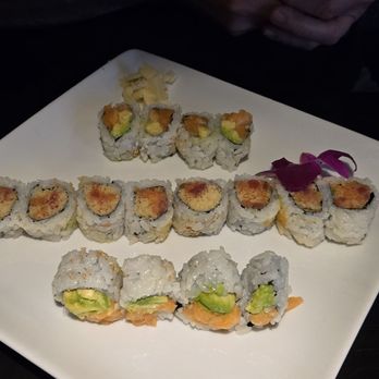 Umi Sushi Bistro - Crunchy tuna, salmon and avacado rolls - Japanese Near Me - Richmond, Virginia