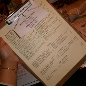 Nonni's Bistro - Drink menu - Modern European Near Me - Pleasanton, California