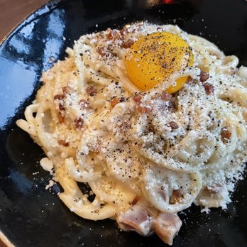L'Ardente - Bucatini alla carbonara (our favorite) - Italian Near Me - Washington, DC, District of Columbia