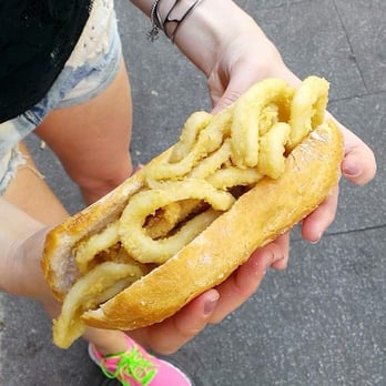 La Campana - The bocadillo in all its glory. - Tapas Bars Near Me - Madrid, M