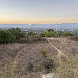 Dixie Canyon Park - San Fernando Valley view. From left to right: Santa Sunsana mts. San Gabriel mtns. and Verdugo hills form the horizon