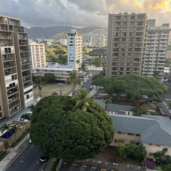 Waikiki Banyan - View from canal room - Apartments Near Me - Honolulu, Hawaii Waikiki Banyan - View from canal room - Apartments Near Me - Honolulu, Hawaii