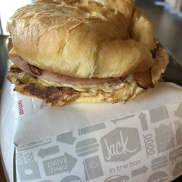 Supreme Croissant breakfast sandwich