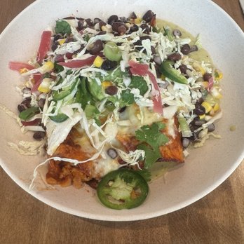Flower Child - Chicken Enchiladas - Salad Near Me - Plano, Texas