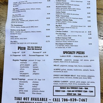 Clarkesville Lanes - Grant Street Grill is in the same building as the bowling alley ...  you can order anything off their menu & eat in while bowling - Bowling Near Me - Clarkesville, Georgia