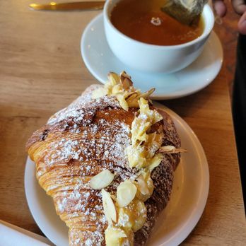 Flying Roadrunner Bakery - Yes and an almond croissant - Coffee & Tea Near Me - Albuquerque, New Mexico