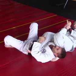 True North Martial Arts - Working the basic, standard arm bar.