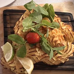 Restaurant Margeritten - Plankelaks med kartoffelmos