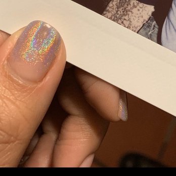 K Nails and Spa  - Iridescent gel manicure, favorite natural look - Nail Salons Near Me - Vista, California