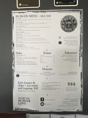 Menu photo 1 Newcastle Burger Newcastle, NSW