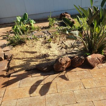Triple A Tree Care - After the tree had been chopped down and the stump ground down. - Tree Services Near Me