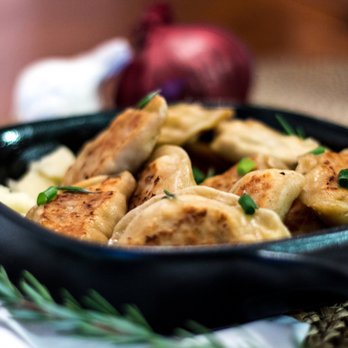 Pierogi Jo's - a skillet of food - Polish Near Me - Algonquin, Illinois
