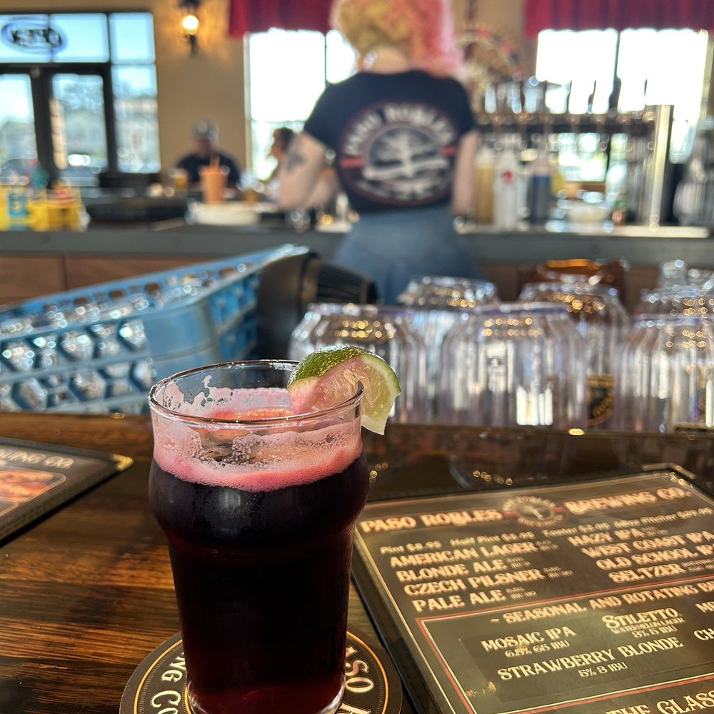 Paso Robles Brewing - Hibiscus Seltzer - Breweries Near Me - San Luis Obispo, California