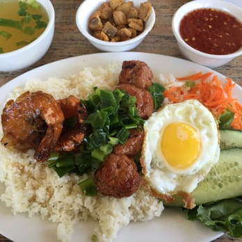 Com Tam Dat Thanh - #27 + egg. Foods were cold and sweet... - Vietnamese Near Me - San Jose, California Com Tam Dat Thanh - #27 + egg. Foods were cold and sweet... - Vietnamese Near Me - San Jose, California