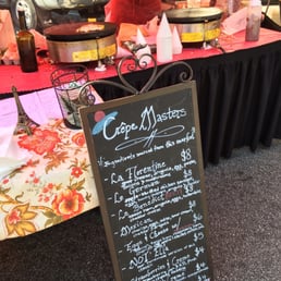 Excellent crepe offerings both sweet and savory.
