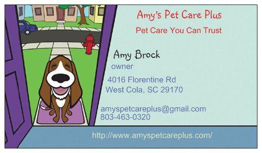 Amy's Pet Care Plus - pet boarding facility in West Columbia, SC